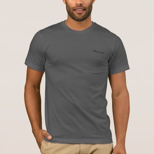T-Shirt MENS POISSON MERCURE DESIGN (Devant)