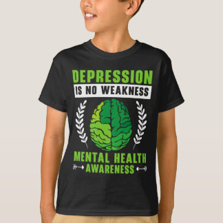 T-shirt Mens prevention awareness mental health depression