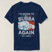 T-shirt Mens Promoted To Bubba Again Est 2023 Pregnancy An (Design devant)