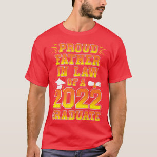 T-shirt Mens Proud Father In Law of a 2022 Graduate School