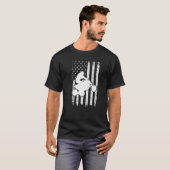 T-shirt Mens Quad Racing Atv Off Road 4 Wheel Rider Ameri (Devant entier)