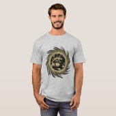 T-shirt Mens Raglan Shirt (Devant entier)