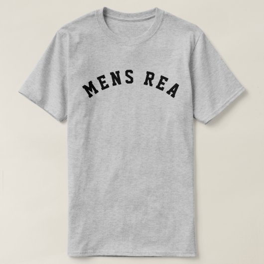 T-shirt Mens Rea (Design devant)