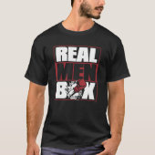 T-shirt Mens Real Homme Box Thai Boxer Kickboxer Boxer Poi (Devant)