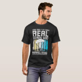 T-shirt Mens Real Papa Go Parapente (Devant entier)