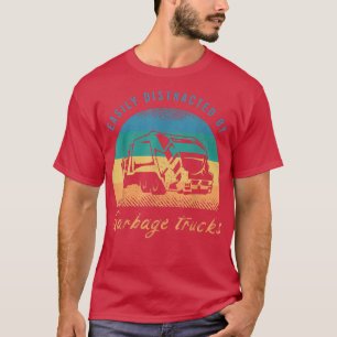 T-shirt Mens Recycling Truck Driver Saying For A Driver Of