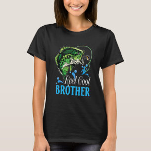 T-shirt Mens Reel Cool Frère Pêcheur papa père's Da