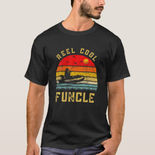 T-shirt Mens Reel Cool Funcle Pêche Lover Don Pour Fathe