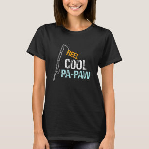 T-shirt Mens Reel Cool Pa Paw Fishing Grandpa de Grand-pèr