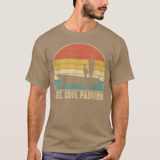 T-shirt Mens Reel Cool Padrino PêchePoisson amusant Vintag