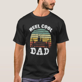 T-shirt Mens Reel Cool Papa | Pêcheurs amusants Pêcheurs p
