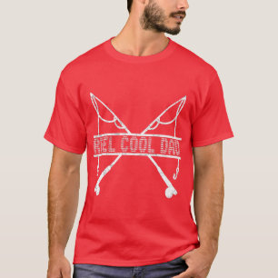 T-shirt Mens Reel Cool PapaFunny Pêche papa