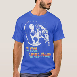 T-shirt Mens Reel Cool Père En Droit Drôle Pêche Papa