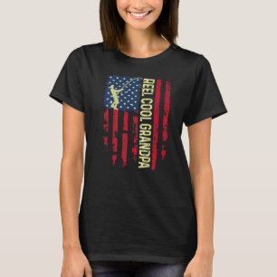 T-shirt Mens Retro American Reel Cool grand-père pour le m