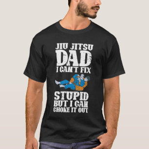 T-shirt Mens Retro Jiu Jitsu Papa BJJ Hommes Père Vintage 