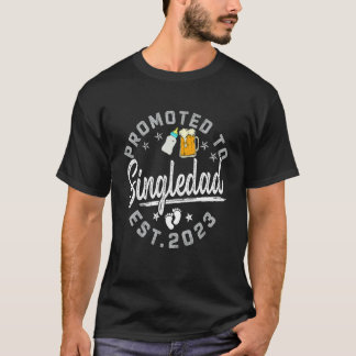 T-shirt Mens Retro Promu À Great Singledad Est 2023 Me
