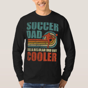 T-shirt Mens Retro Style Vintage Football Papa Fête des pè
