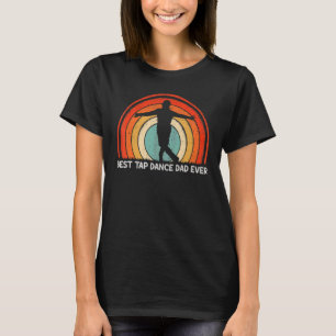 T-shirt Mens Retro Style Vintage meilleur Tap Danse Papa J
