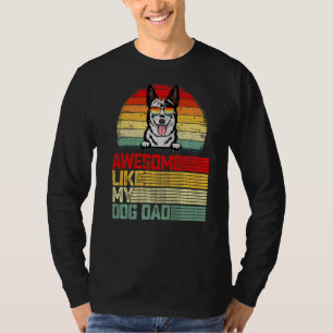 T-shirt Mens Retro Vintage Awesome Comme Mon Catt Australi