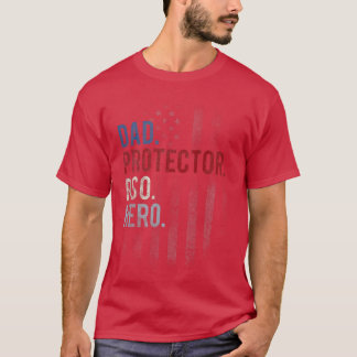 T-shirt Mens RSO Dad Men's Hero Protector Father's Day 