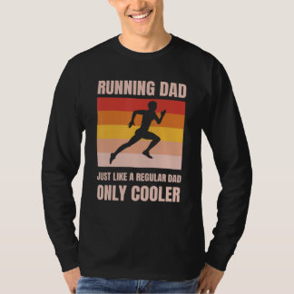 T-shirt Mens Running For Mens Dad Marathon Runner Coach M