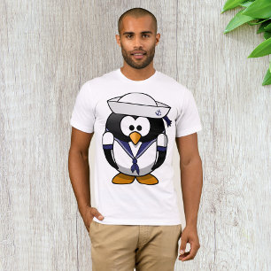 T-Shirt Mens Sailor Penguin