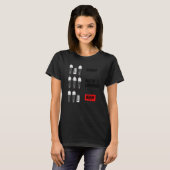 T-shirt Mens Sarcastique Toilettes Graphisme Urinal debout (Devant entier)