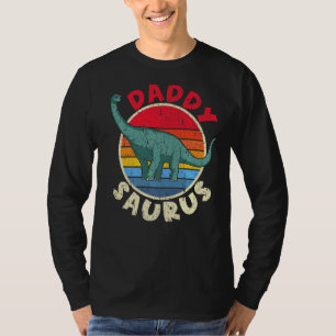 T-shirt Mens Saurus Daddy I Brachiosaurus Diplodocus I Fam