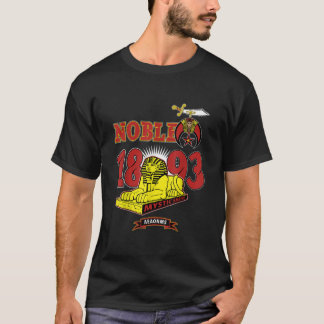 T-shirt Mens Shriner Noble Mystic Shrine 1893 AEAONMS Sphi