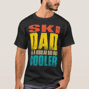 T-shirt Mens Ski Papa Comme un papa régulier mais Glacière