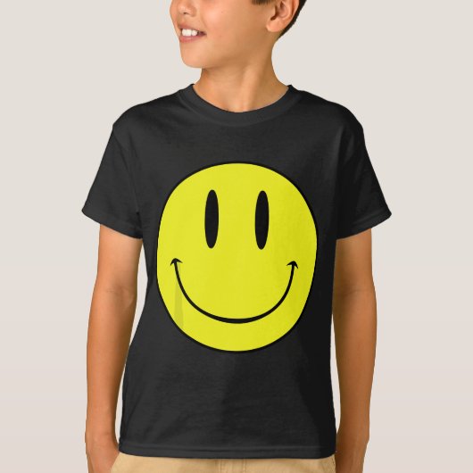 T-shirt Mens Smiley Face Avoir un Nice Day 1990 mode Gru (Devant)