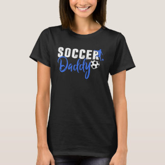 T-shirt Mens Soccer Daddy Famille Matching Sport Love Fath