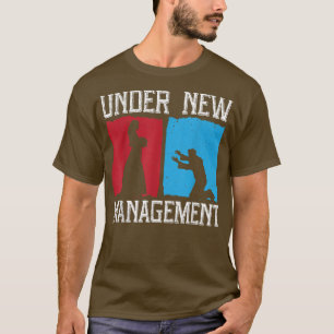 T-shirt Mens sous la nouvelle gestion Groom Mariage Bachel