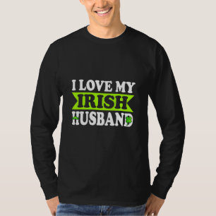 T-shirt Mens St Paddys Irlandais Saint Patricks Jour J'Aim