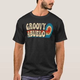 T-shirt Mens Super Abuelo les années 70 Nostalgie esthétiq