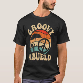 T-shirt Mens Super Abuelo les années 70 Nostalgie esthétiq