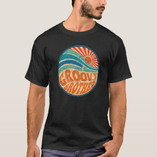 T-shirt Mens Super Brother les années 70 esthétique 1970 R
