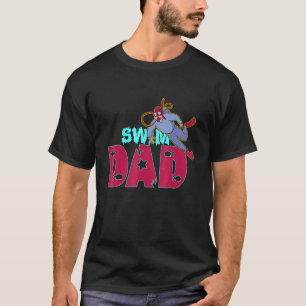 T-shirt Mens Swage Papa Swimmer Baignade 1