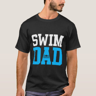 T-shirt Mens Swim Papa Amusant Accessoires De Natation Et