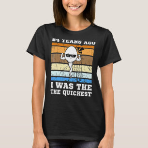 T-shirt Mens Swimmer Le Plus Rapide Il Y A 84 Ans Sperm Le