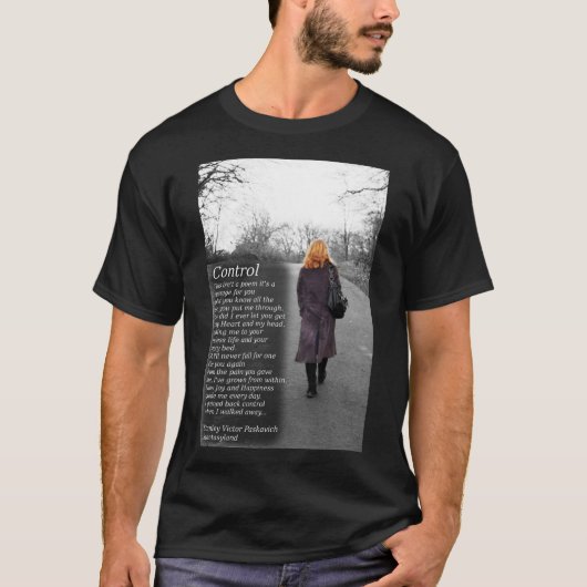 T-shirt Mens T Shirt Domestic Abuse (Devant)