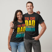 T-shirt Mens Tai chi Dad Like a Regular Dad but Cooler (Unisexe)