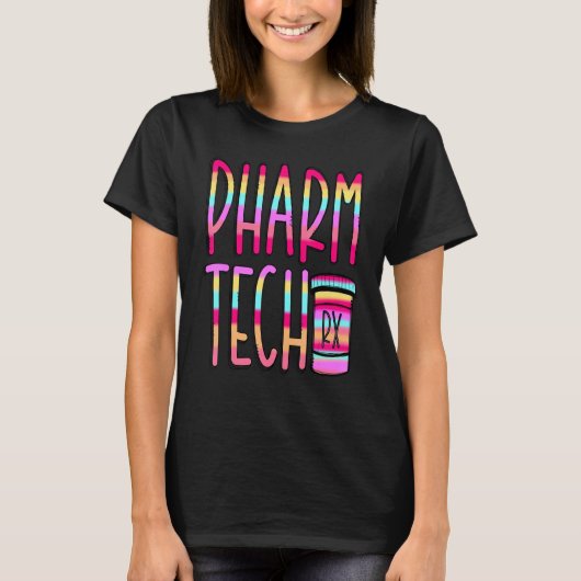 T-shirt Mens Technicien en pharmacie Pharm Tech Pharmacist (Devant)