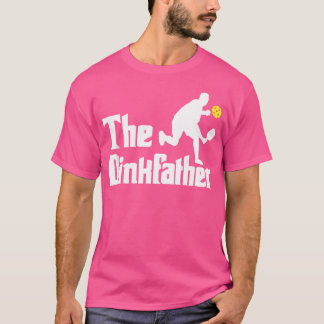 T-shirt Mens The Dinkfather - Drôle joueur de Pickleball