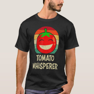 T-shirt Mens Tomate Whisperer Propre Tomates Gardener Plan