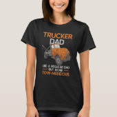 T-shirt Mens Tow Truck Dad Driver Breakdown Lorry Operator (Devant)