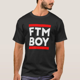 T-shirt Mens Trans Boy Ftm Design