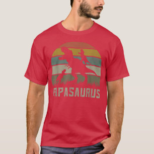 T-shirt Mens Tre Dino 2 Enfants Rawr Grand-père s, Papasau