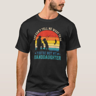 T-shirt Mens Tu Ne Peux Pas Me Dire Quoi Faire Tu N'Es Pas