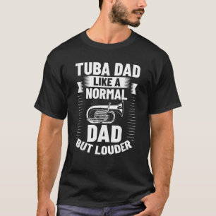T-shirt Mens Tuba Player Tuba plaisante Musicien cite Tuba